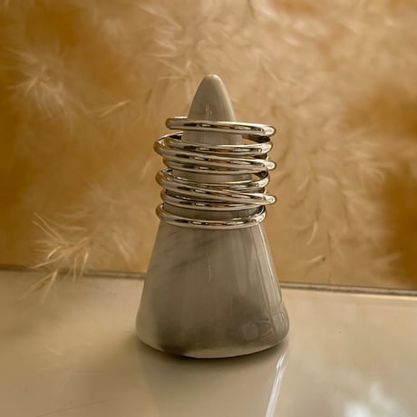 2403RG0412 / Spiral line design ring（Silver）