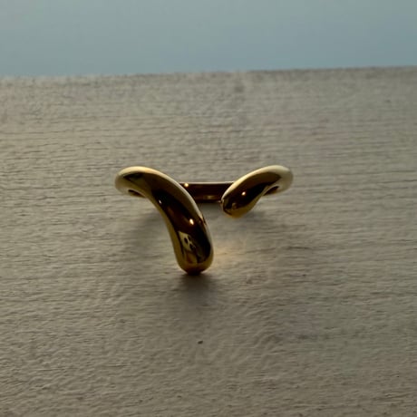2605RG0799 / Asymmetry drop ring（Gold）