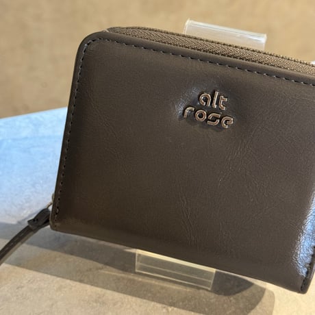 2509GS041(S)/ Logo Two-fold Wallet（Gray)