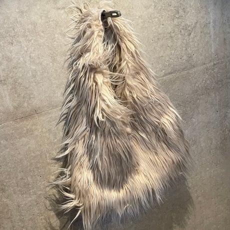 2509BG039(S) / Monster fur Tote Bag (Beige)