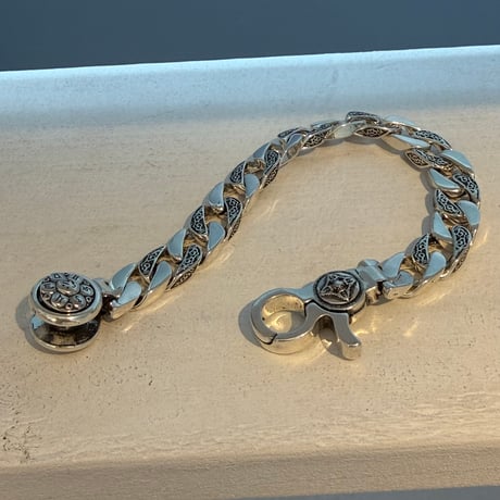 2606BR0136 / Vintage spinner chain bracelet（Silver）