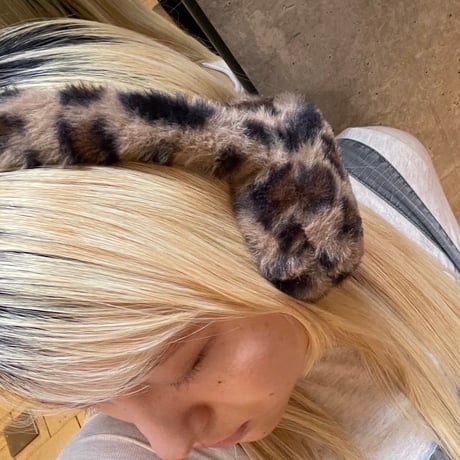 2501GS036(S) / Volume fur ear muffler（Leopard)