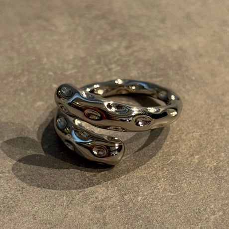 2503RG0598 / craft twistdesign ring（Silver）