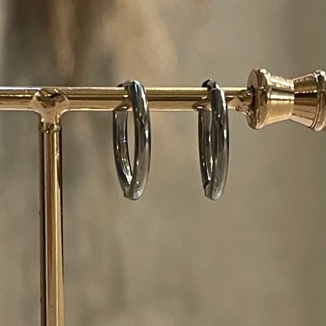 2601PR0835 #E / Stainless hoop pierce（ID16mm/T2mm） /（Silver）