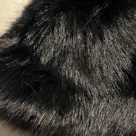 2501HW0070(S)/ Volume fur hat #3（Black）