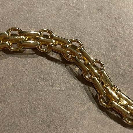 2510BR0095 / Double chain Bracelet（Gold）