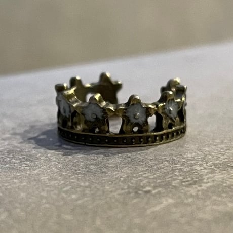 2504RG0610/ Antique flower ring（Gold）