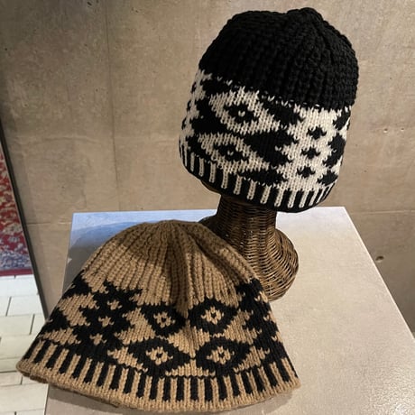 2602HW059(S) /  Knit Hat（Beige）