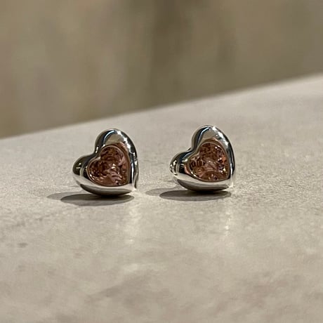 2403PR0680 /  Mini color heart Pierce（Pink）