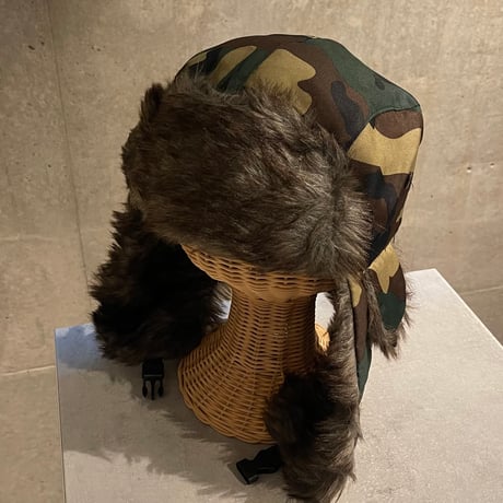 2510KC130103(S) / 2way flight fur cap（Camouflage）