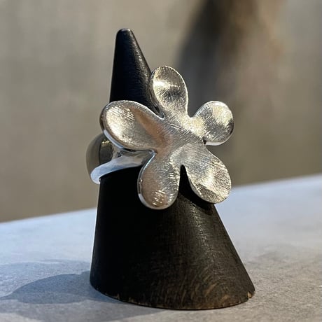 2507RG0667 / Matt Flower ring（Silver）