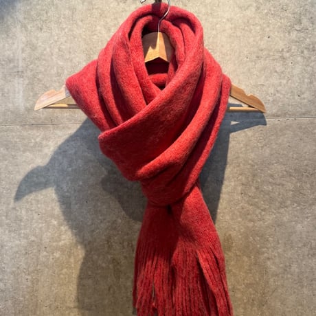 2511GS051(S)/ Mink Touch Plain Stole（Red)