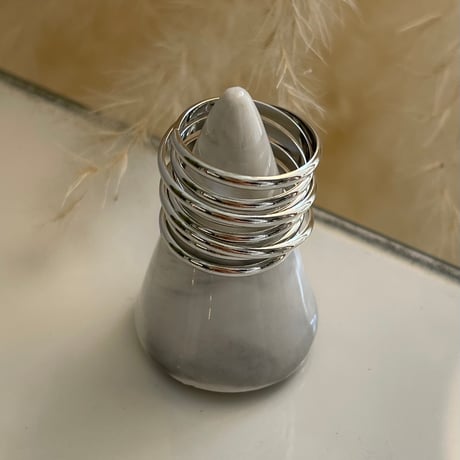 2403RG0412 / Spiral line design ring（Silver）