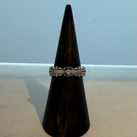 2606RG0800 / Zirconia cross ring（Silver）