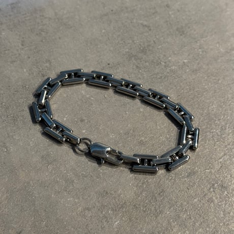 2511BR0113/ square chain bracelet（Silver）