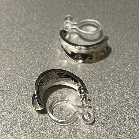2302_ER0133／Caraft Design Clip Earings（Silver）