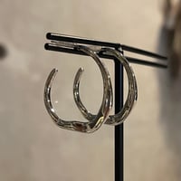 2510PR0817 / Craft thin hoop Pierce（Silver）