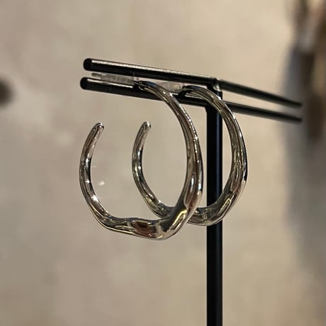 2510PR0817 / Craft thin hoop Pierce（Silver）