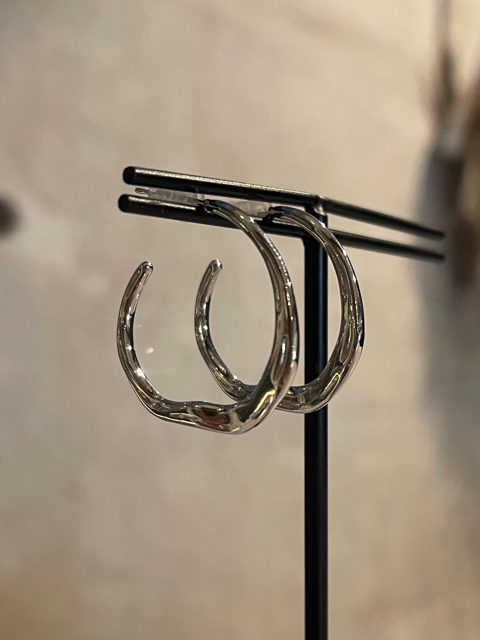 2510PR0817 / Craft thin hoop Pierce（Silver） | C