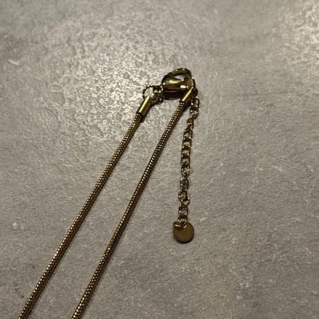 2509NC0359 / U design charm Necklace（Gold)