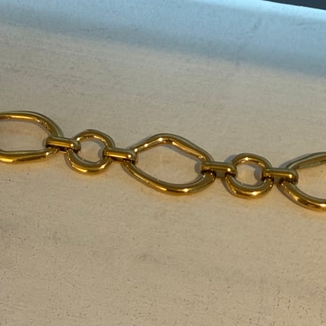 2606BR0132 / Connect chain bracelet（Gold）