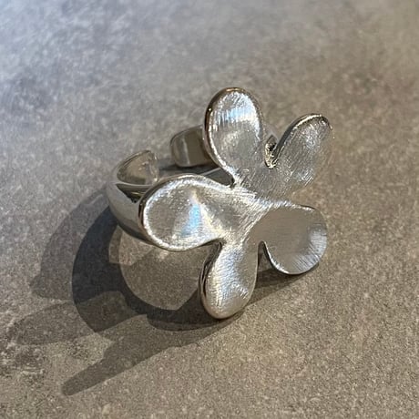 2507RG0667 / Matt Flower ring（Silver）