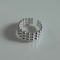 2604RG0770 / Mini ball line ring（Silver）