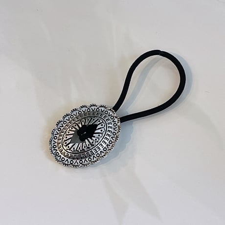 2310HA0035 / Concho hair rubber（Silver）