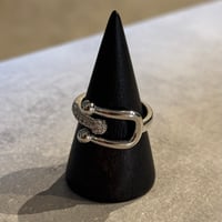 2503RG0593 / Utype shine ring（Silver）