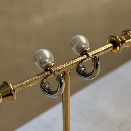 2511PR0832 / mini pearl Pierce（Silver）