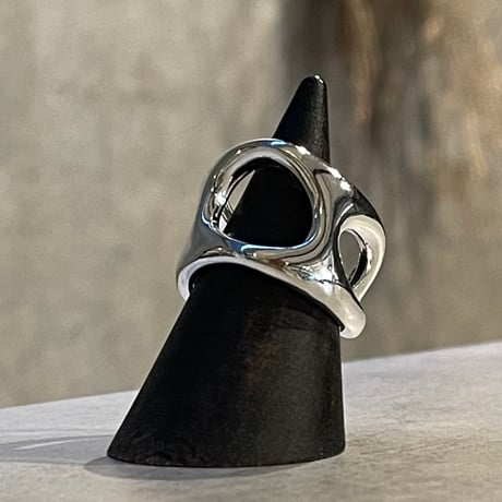 2501RG0562 / Irregular Hole ring（Silver）
