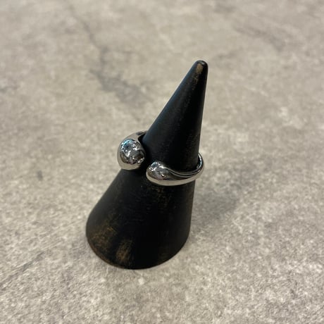 2402RG0393 / Dropfork ring（Silver）