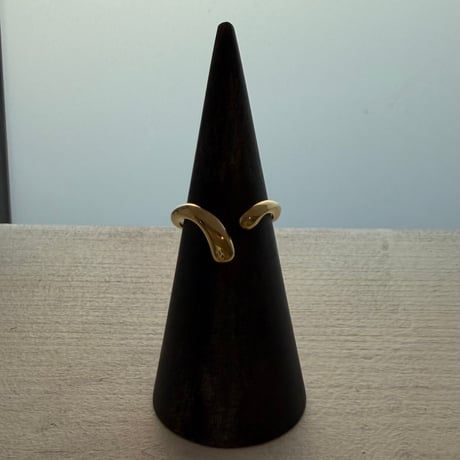 2605RG0799 / Asymmetry drop ring（Gold）
