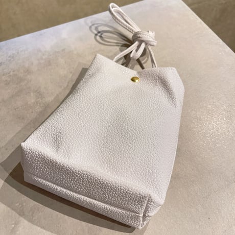 Square mini shoulder（White）/2211_BG0028