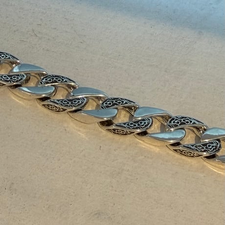2606BR0136 / Vintage spinner chain bracelet（Silver）