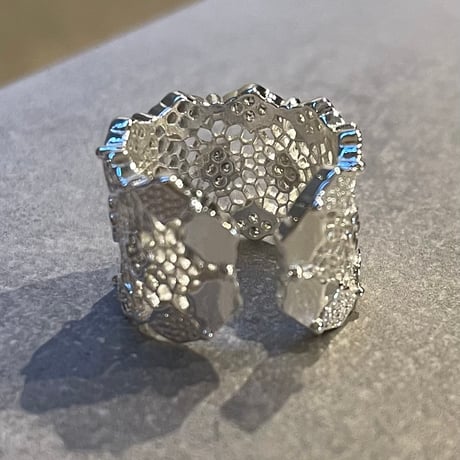 2507RG0668 / See-through Stone ring（Silver）