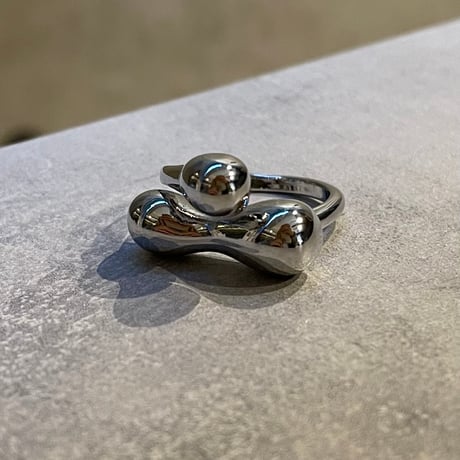 2412RG0550 / Width asymmetry volume ring（Silver）