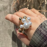2512RG0713 /  Mix Pearl ring（Gold）
