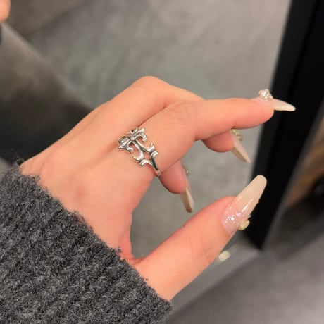2412RG0556 / Flare motif ring（Silver）