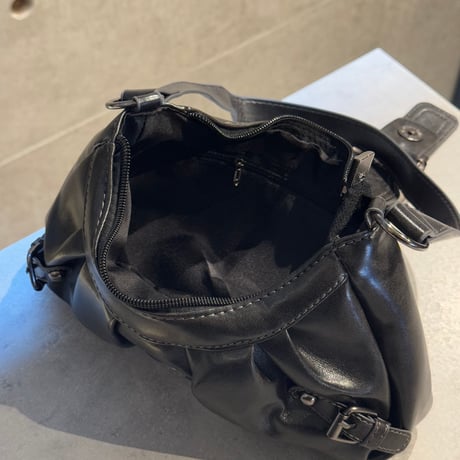 2507BG034(S)/ Mini Shoulder Bag （Black)