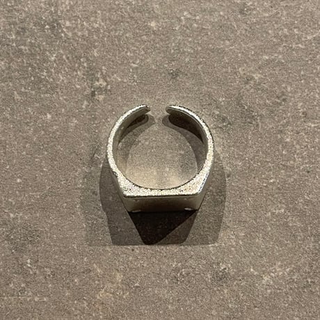 2406RG0474 / Square stitch design ring（Silver)