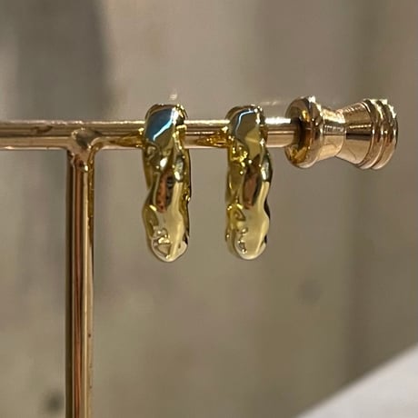2510PR0808 / Craft mini hoop Pierce（Gold）