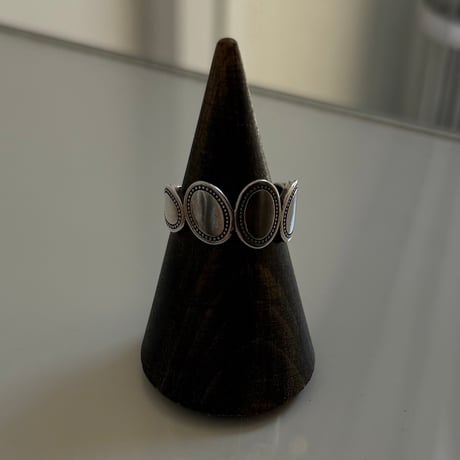 2604RG0755 / Oval connect ring（Silver）