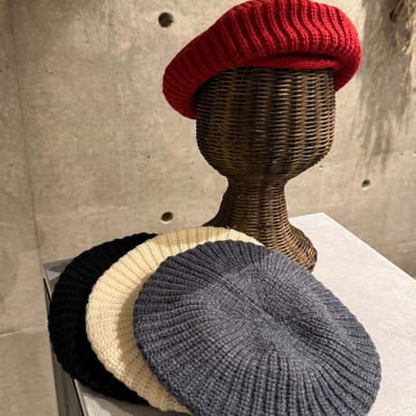 2509HW0103(S) / Knit béret（ Gray）