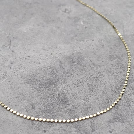 linking simple necklace（GOLD）/ NC-014
