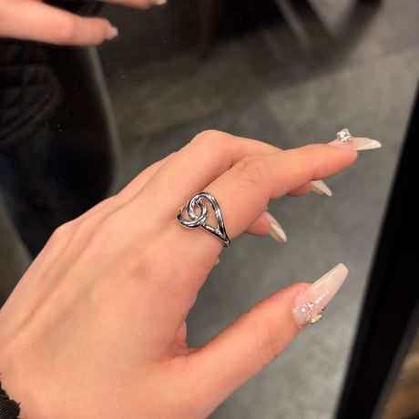 2411RG0544 / Double twist ring（Silver）