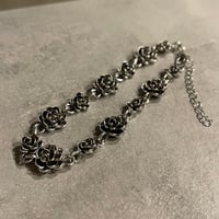 2511BR0111 / Rose connect chain bracelet（Silver）