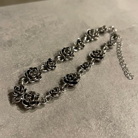 2511BR0111 / Rose connect chain bracelet（Silver）
