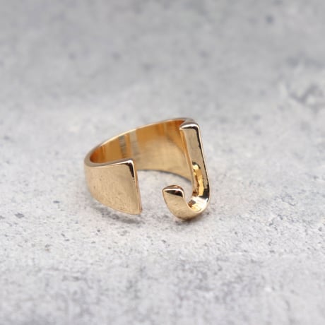 Initial ring（PINK GOLD / J ） / 2100-RGGL045