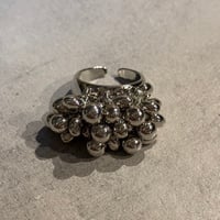 2411RG0547 / Heart ball design ring（Silver）